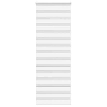 zebragardin hvid 75x230 cm stofbredde 70,9 cm polyester