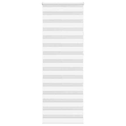 zebragardin hvid 85x230 cm stofbredde 80,9 cm polyester