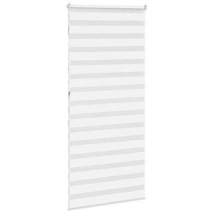 zebragardin hvid 95x230 cm stofbredde 90,9 cm polyester