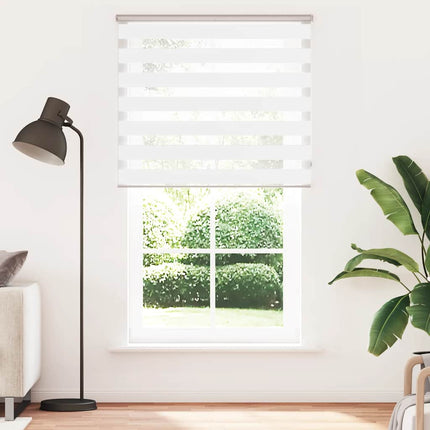 zebragardin hvid 120x230 cm stofbredde 115,9 cm polyester