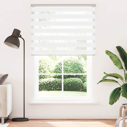 zebragardin hvid 145x230 cm stofbredde 140,9 cm polyester