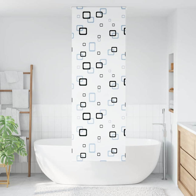 Bruserullegardin 70x240 cm Stofbredde 66 cm