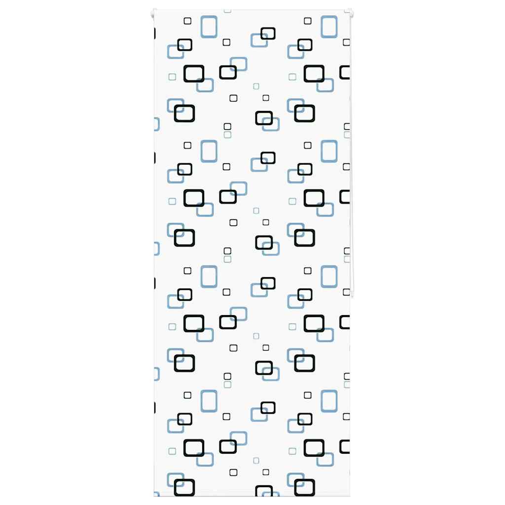 Bruserullegardin 90×240 cm - stofbredde 86 cm, PEVA, boble-mønster