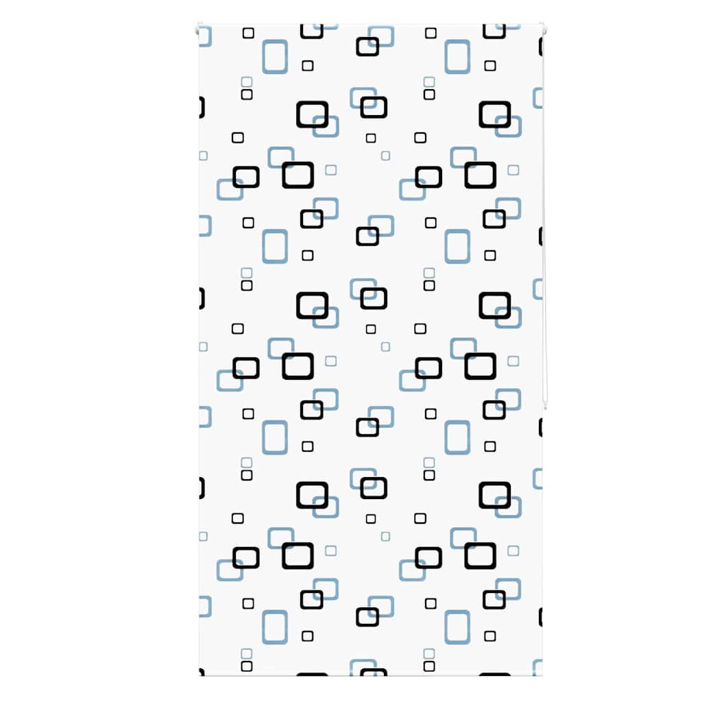 Bruserullegardin 120×240 cm - stofbredde 116 cm, PEVA, boble-mønster