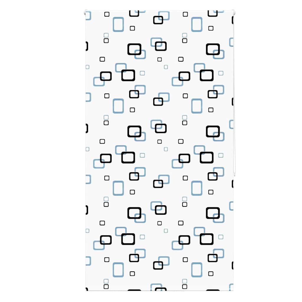 Bruserullegardin 140×240 cm - stofbredde 136 cm, PEVA med boblemønster