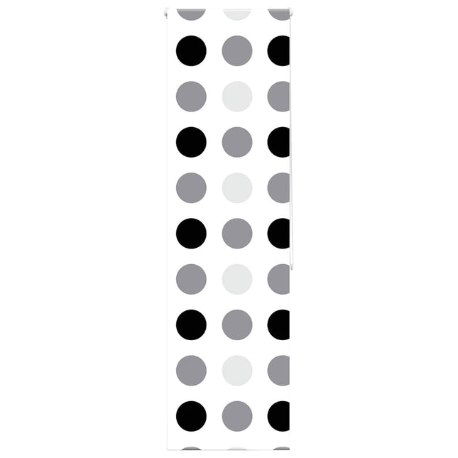 Bruserullegardin 60x240 cm Stofbredde 56 cm