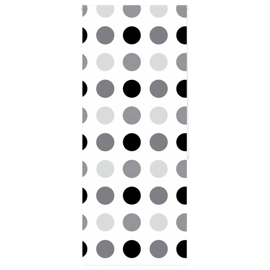 Bruserullegardin 90x240 cm Stofbredde 86 cm