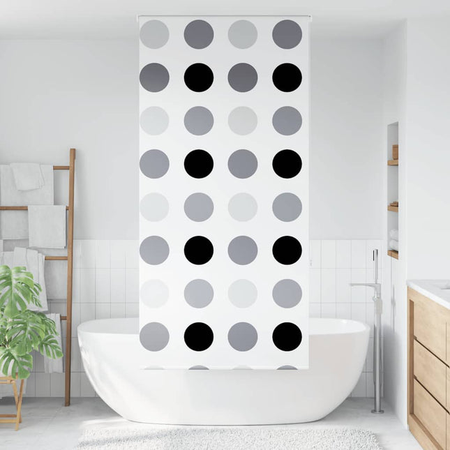 Bruserullegardin 90x240 cm Stofbredde 86 cm