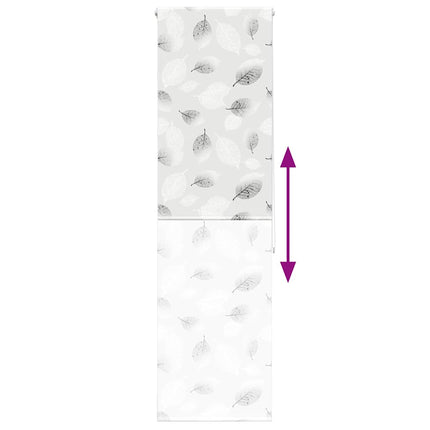 Bruserullegardin 80x240 cm Stofbredde 76 cm