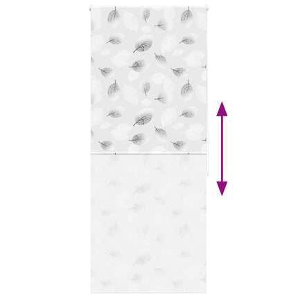 Bruserullegardin 100x240 cm Stofbredde 96 cm