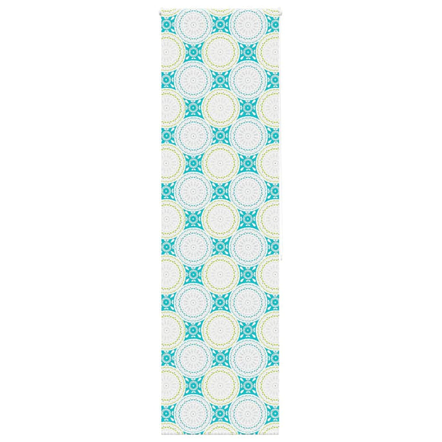 Bruserullegardin 60x240 cm Stofbredde 56 cm
