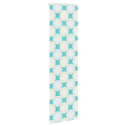 Bruserullegardin 60x240 cm Stofbredde 56 cm