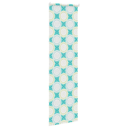 Bruserullegardin 60x240 cm Stofbredde 56 cm