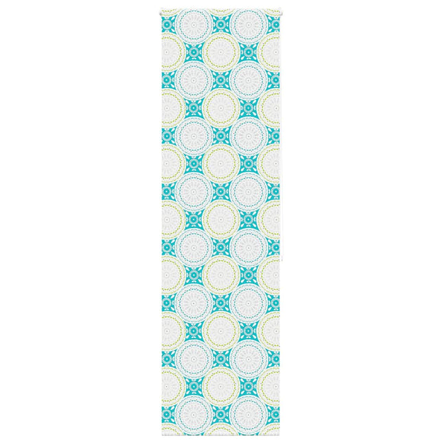 Bruserullegardin 80x240 cm Stofbredde 76 cm