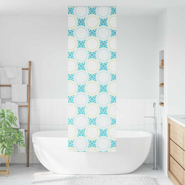 Bruserullegardin 80x240 cm Stofbredde 76 cm