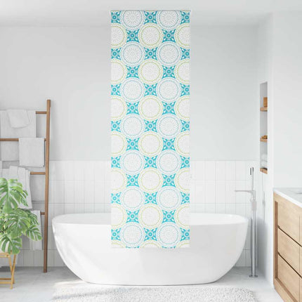 Bruserullegardin 80x240 cm Stofbredde 76 cm