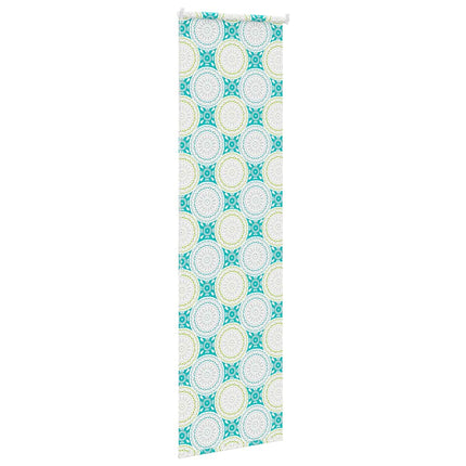 Bruserullegardin 80x240 cm Stofbredde 76 cm