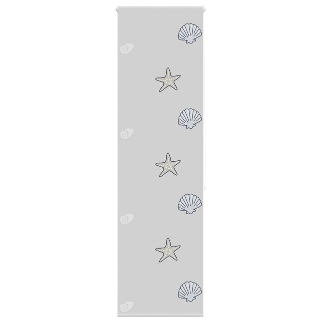 Bruserullegardin 60x240 cm Stofbredde 56 cm