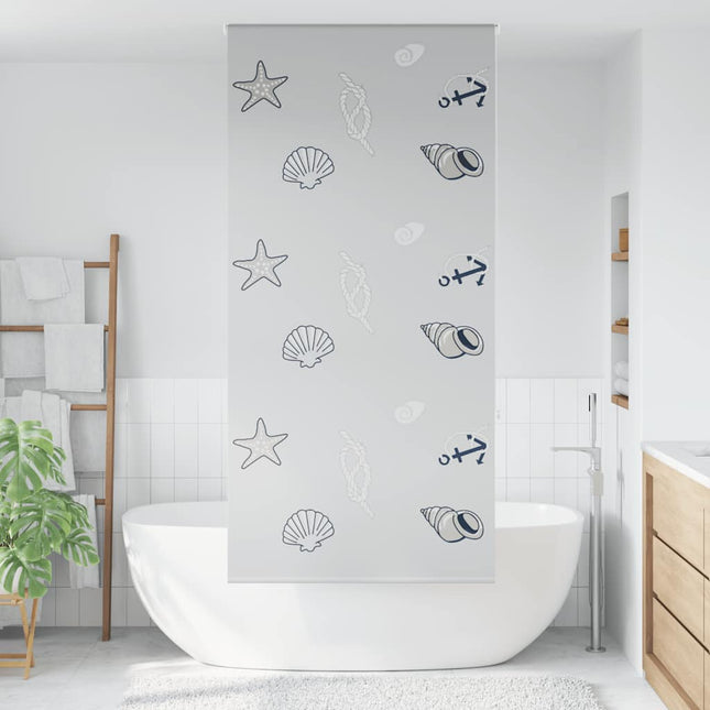 Bruserullegardin 90x240 cm Stofbredde 86 cm