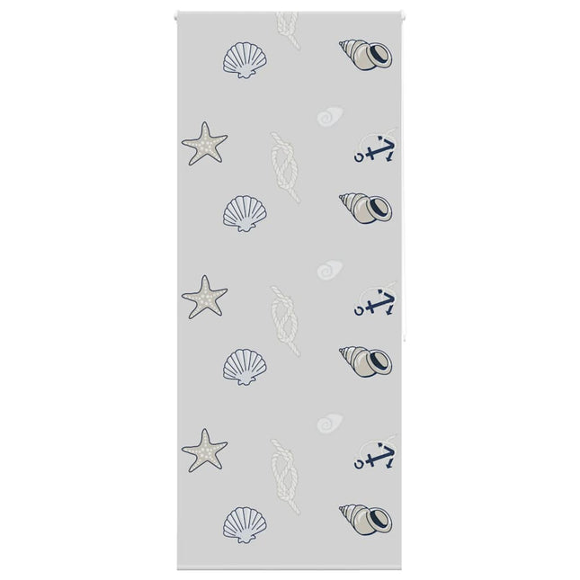 Bruserullegardin 110x240 cm Stofbredde 106 cm