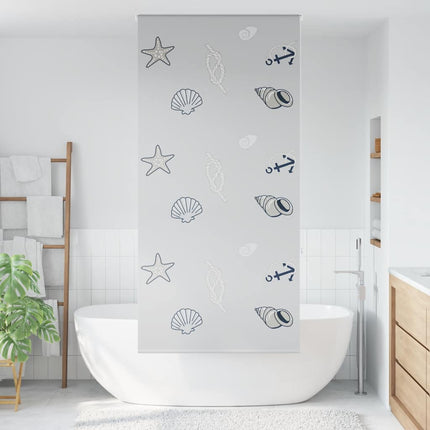 Bruserullegardin 110x240 cm Stofbredde 106 cm