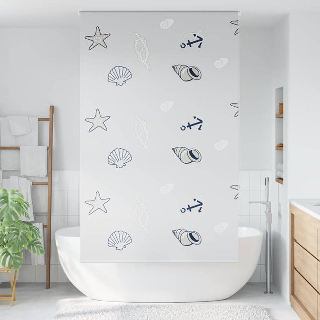 Bruserullegardin 120x240 cm Stofbredde 116 cm
