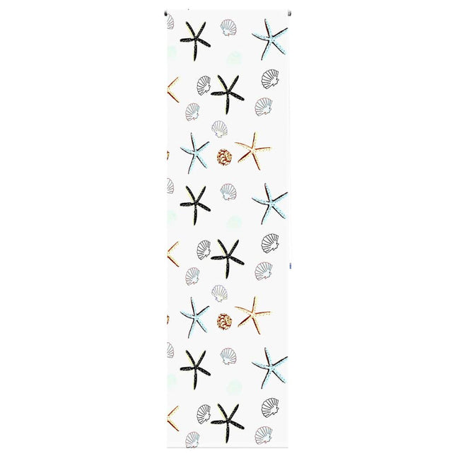 Bruserullegardin 60x240 cm Stofbredde 56 cm