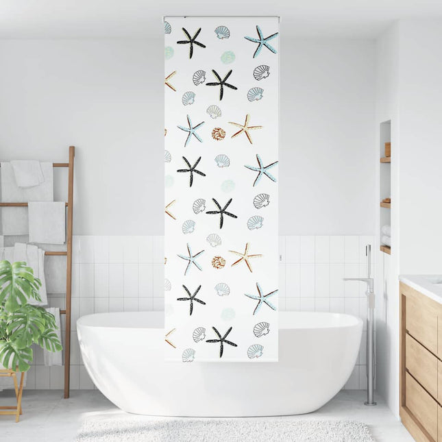 Bruserullegardin 70x240 cm Stofbredde 66 cm