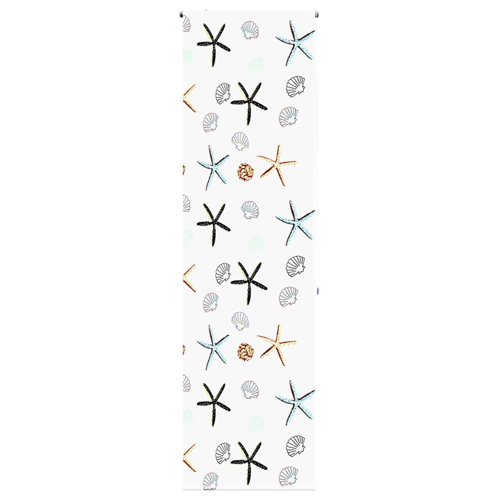 Bruserullegardin 80x240 cm Stofbredde 76 cm billede