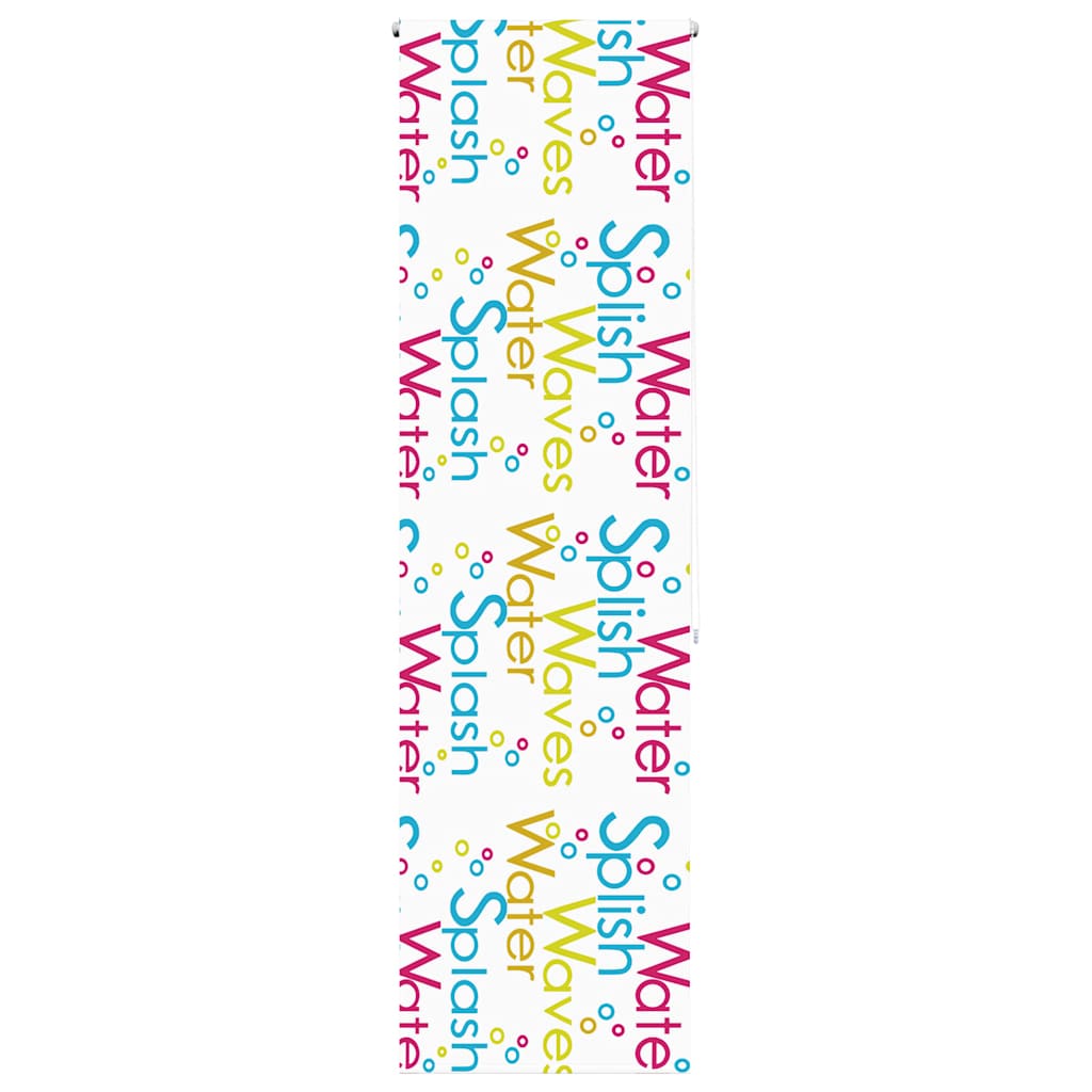 Bruserullegardin 80x240 cm Stofbredde 76 cm billede