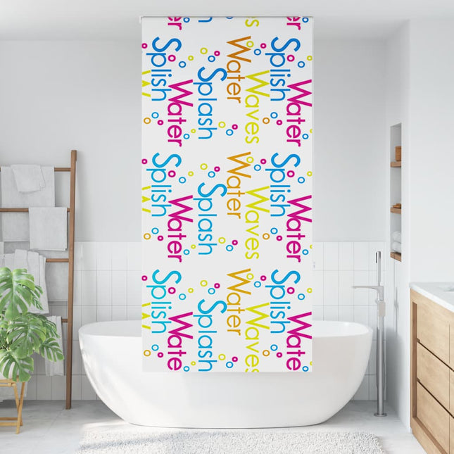 Bruserullegardin 90x240 cm Stofbredde 86 cm