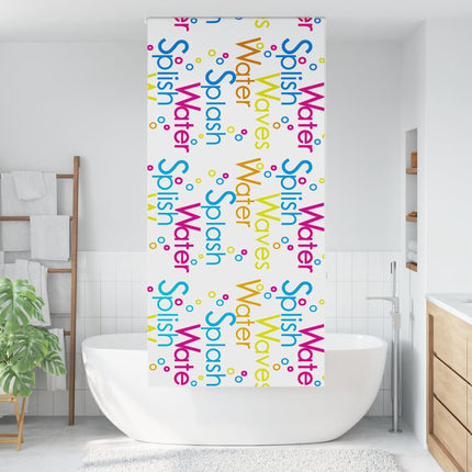 Bruserullegardin 90x240 cm Stofbredde 86 cm