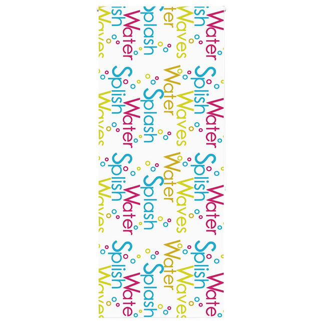 Bruserullegardin 100x240 cm Stofbredde 96 cm