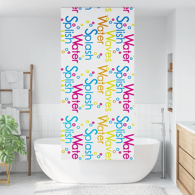 Bruserullegardin 100x240 cm Stofbredde 96 cm