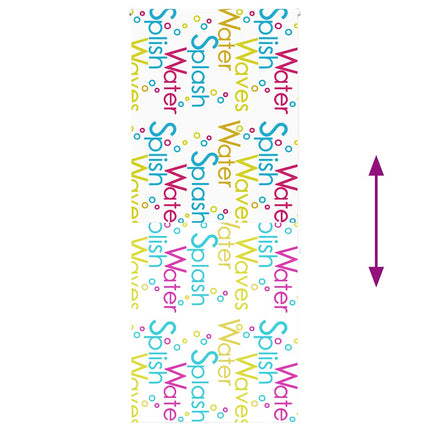 Bruserullegardin 100x240 cm Stofbredde 96 cm
