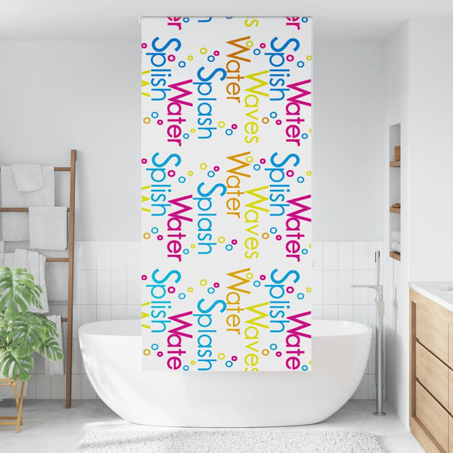 Bruserullegardin 110x240 cm Stofbredde 106 cm