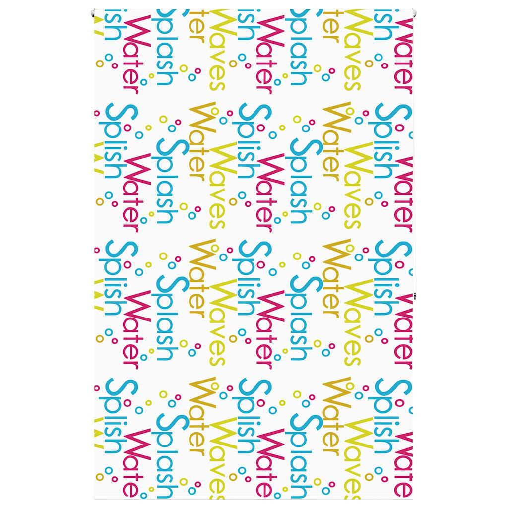 Bruserullegardin Stofbredde 116 Cm Splash - uden kassette / 150 x 240 cm