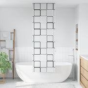 Bruserullegardin 60x240 cm Stofbredde 56 cm
