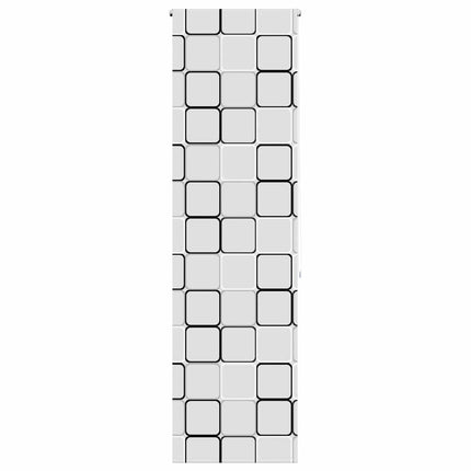 Bruserullegardin 80x240 cm Stofbredde 76 cm