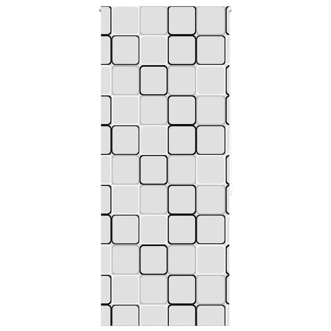 Bruserullegardin 90x240 cm Stofbredde 86 cm