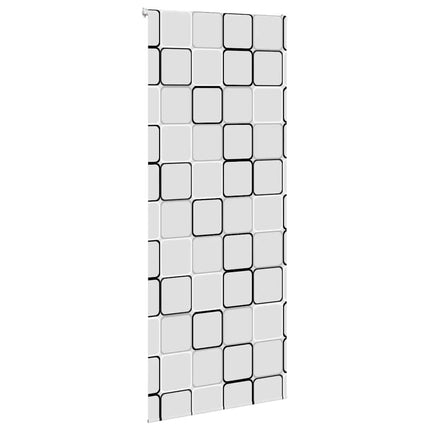Bruserullegardin 90x240 cm Stofbredde 86 cm