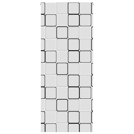 Bruserullegardin 110x240 cm Stofbredde 106 cm