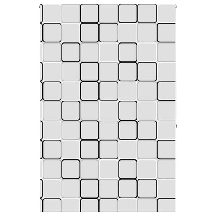 Bruserullegardin 160x240 cm Stofbredde 156 cm