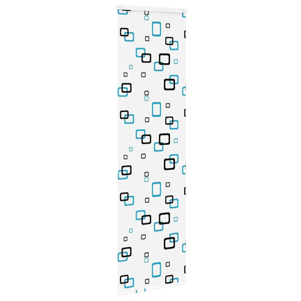Bruserullegardin med kassette 60x240 cm Stofbredde 56 cm