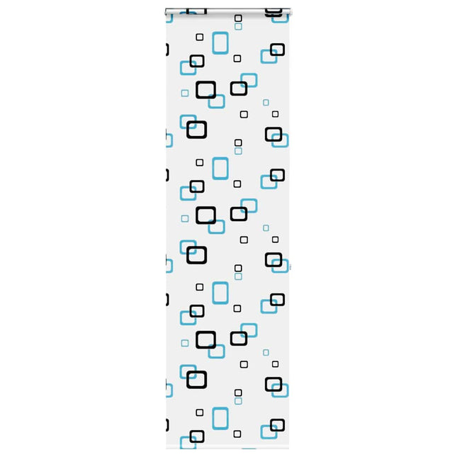 Bruserullegardin med kassette 70x240 cm Stofbredde 66 cm