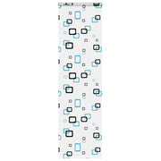 Bruserullegardin med kassette 70x240 cm Stofbredde 66 cm