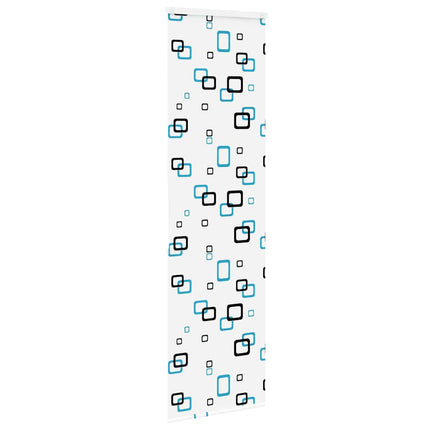 Bruserullegardin med kassette 80x240 cm Stofbredde 76 cm