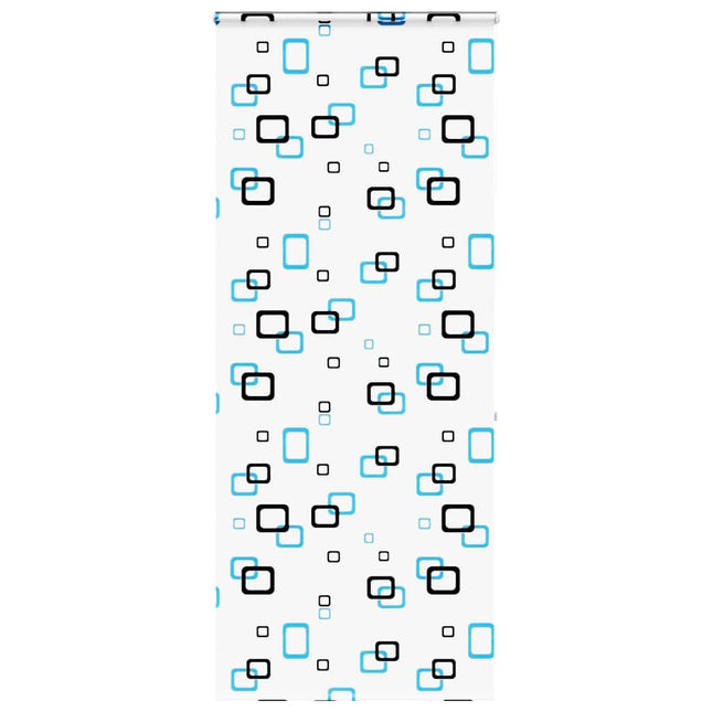 Bruserullegardin med kassette 90x240 cm Stofbredde 86 cm