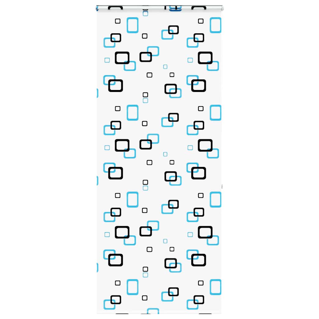 Bruserullegardin med kassette 110×240 cm - stofbredde 106 cm, PEVA