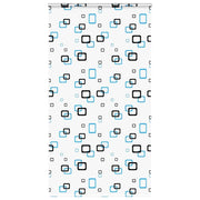 Bruserullegardin med kassette 120x240 cm Stofbredde 116 cm